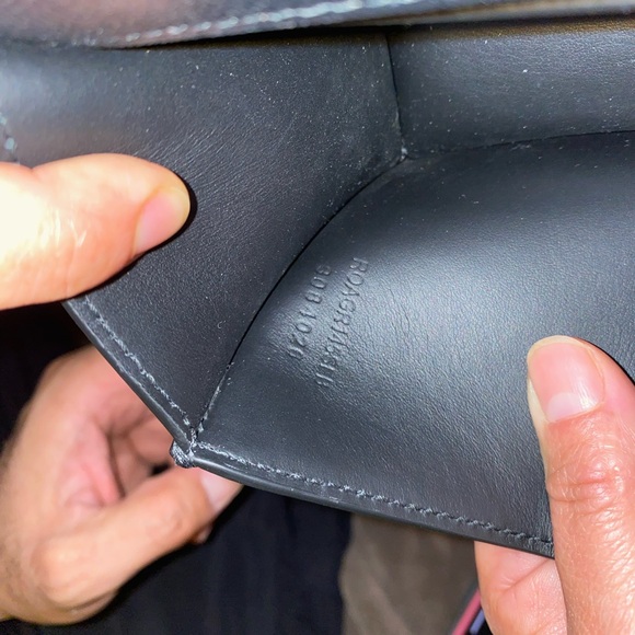 BURBERRY Madison MX Crossbody Bag Black Multi - Picture 9 of 9